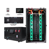 15kwh battery box features,250a air breaker,jk v19 200a bms,4.3 inch display